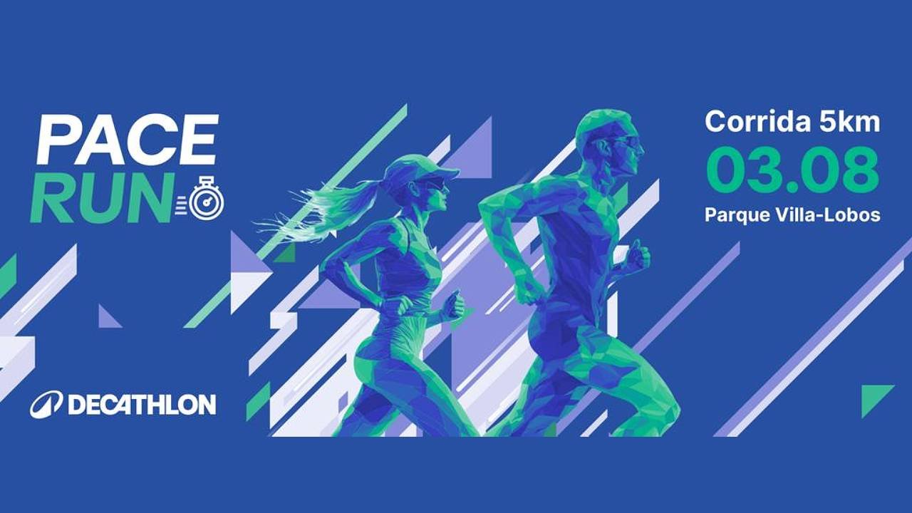 Pace Run Decathlon tem último dia de inscrições nesta quinta-feira (31)