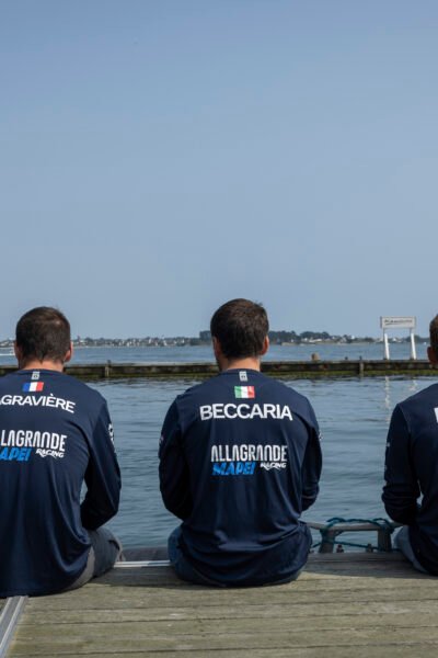 Allagrande Mapei Racing Crew for The Ocean Race Europe 2025. FOR EDITORIAL USE ONLY. © Allagrande Mapei / Pierre bouras